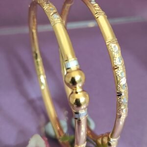 916 Gold Classic Single Pipe Kadli SP-475