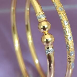 916 Gold Unique  Single Pipe Kadli SP-508