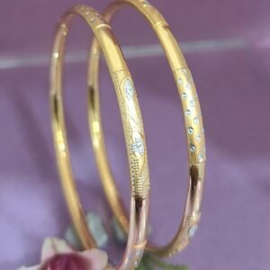 916 Gold Handmade Single Pipe Kadli SP-513