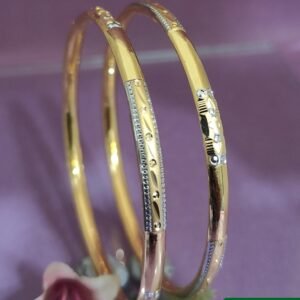 916 Gold Designer Single Pipe Kadli SP-515