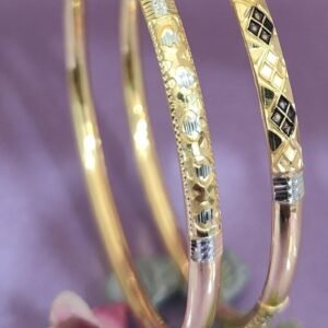 916 Gold Modern Single Pipe Kadli SP-517