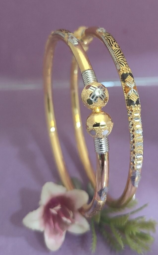 916 Gold Royal Single Pipe Kadli SP-543