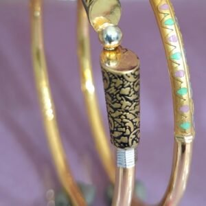 916 Gold Daily Wear Single Pipe Kadli SP-669