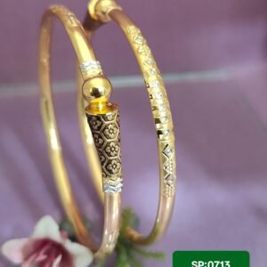 916 Gold Royal  Single Pipe Kadli SP-713