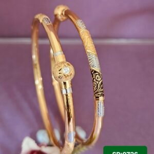 916 Gold Unique  Single Pipe Kadli SP-726