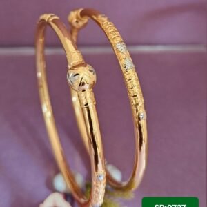 916 Gold Trending Single Pipe Kadli SP-727