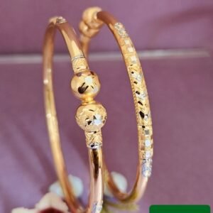 916 Gold Handmade Single Pipe Kadli SP-731