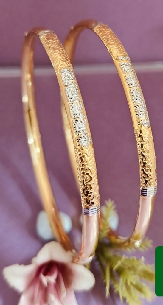 916 Gold Hallmarked Single Pipe Kadli SP-734