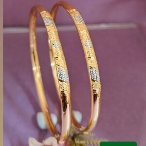 916 Gold Modern Single Pipe Kadli SP-735