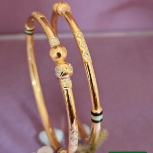 916 Gold Unique  Single Pipe Kadli SP-763