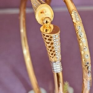 916 Gold Classy  Single Pipe Kadli SP-765