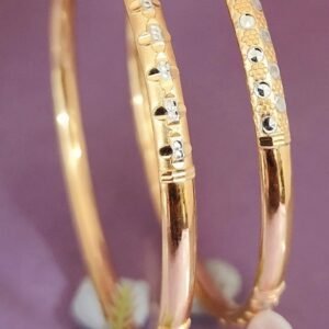 916 Gold Fancy Single Pipe Kadli SP-780