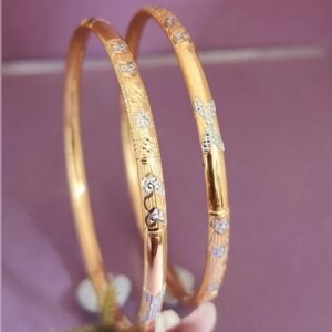 916 Gold Modern Single Pipe Kadli SP-783