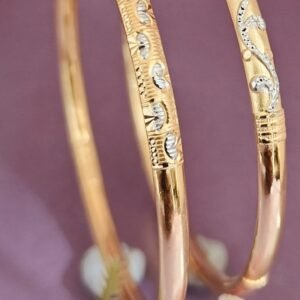 916 Gold Delicate Single Pipe Kadli SP-785