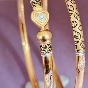 916 Gold Trending Single Pipe Kadli SP-819