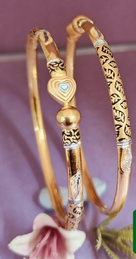 916 Gold Trending Single Pipe Kadli SP-819