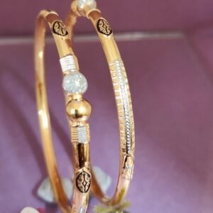 916 Gold Hallmarked Single Pipe Kadli SP-826