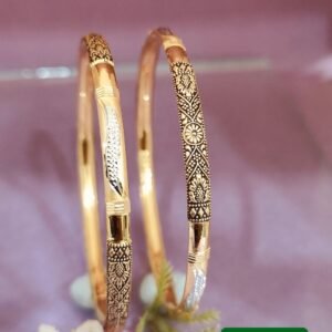 916 Gold Handmade Single Pipe Kadli SP-959