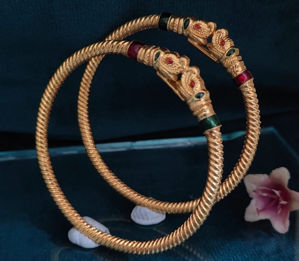 916 Gold Fancy Variya Kadli V-001