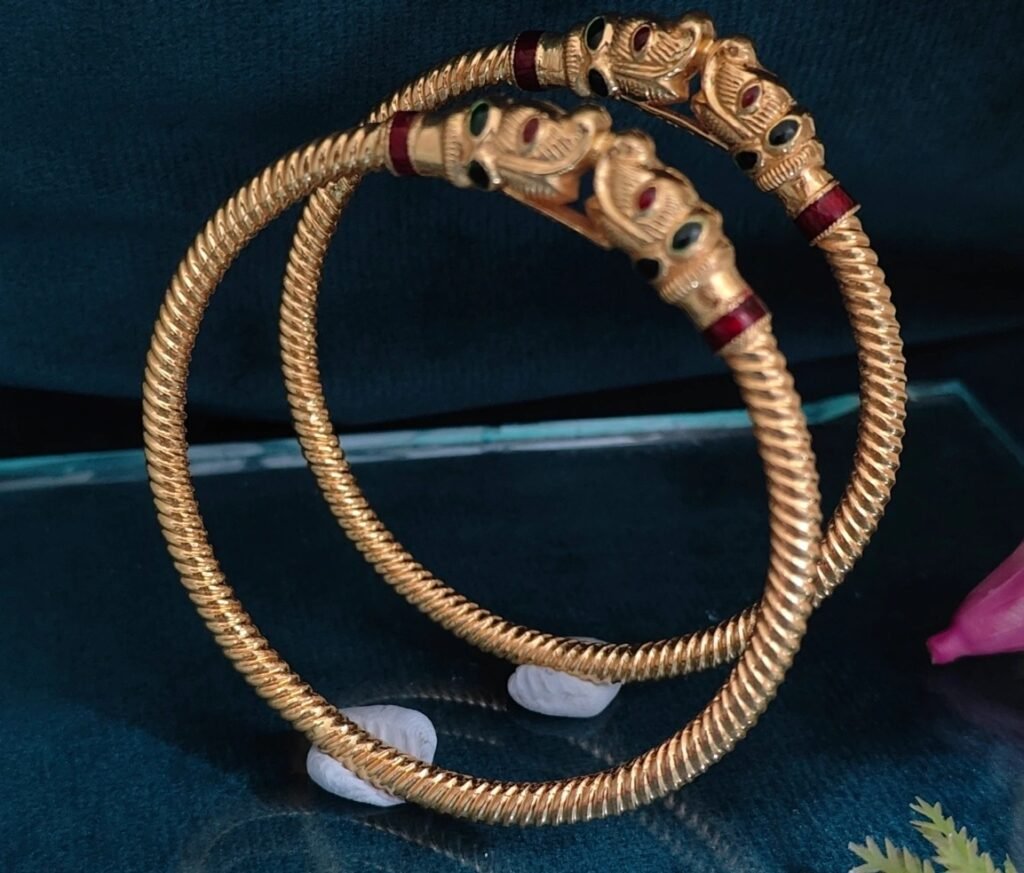 916 Gold Designer Variya Kadli V-002