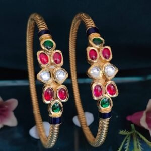 916 Gold Hallmarked Variya Kadli V-003