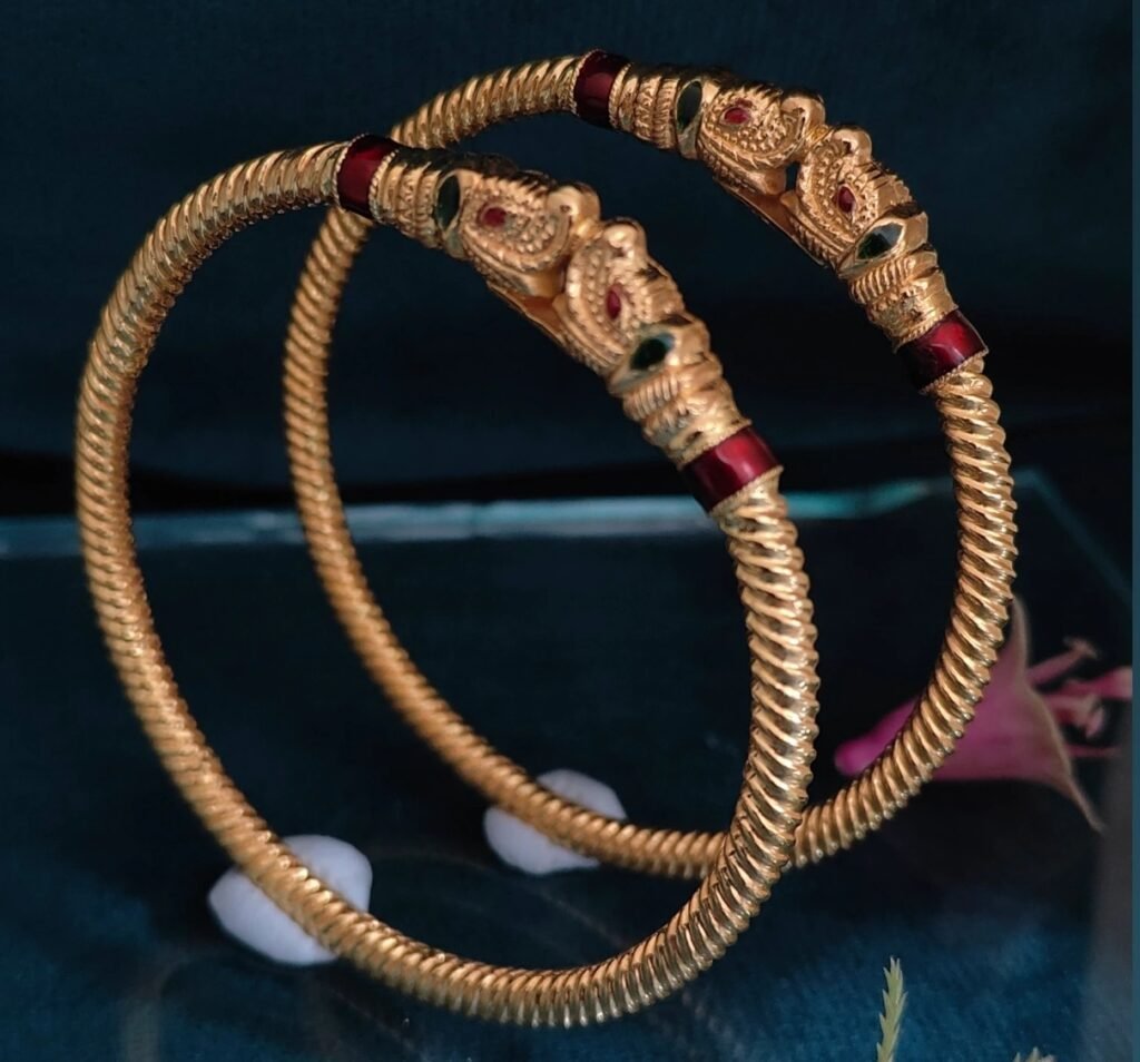 916 Gold Modern Variya Kadli V-004