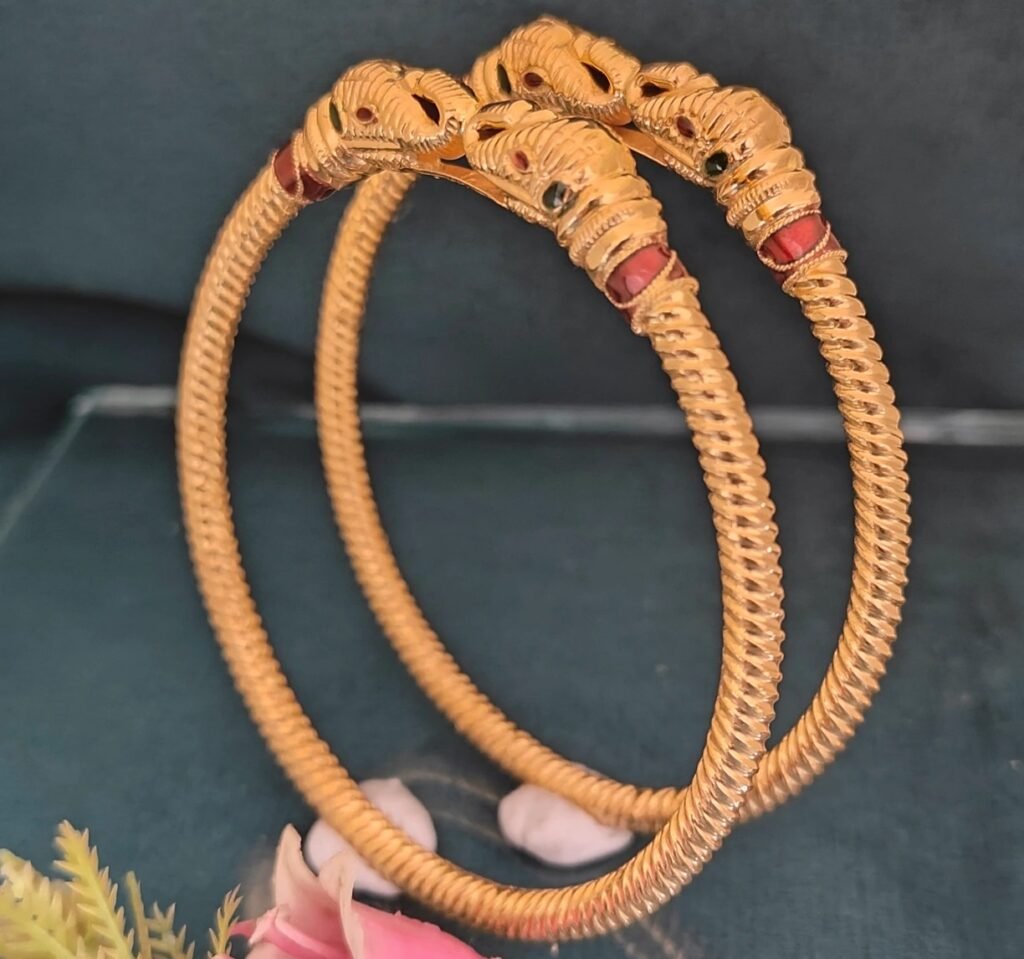 916 Gold Stunning Variya Kadli V-032