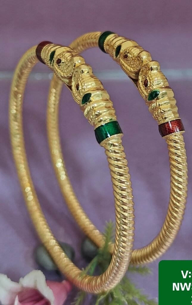 916 Gold Fancy Variya Kadli V-100