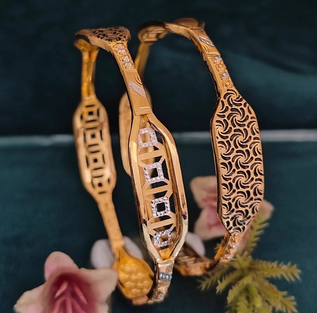 916 Gold Designer Vakiya Kadli VK-002