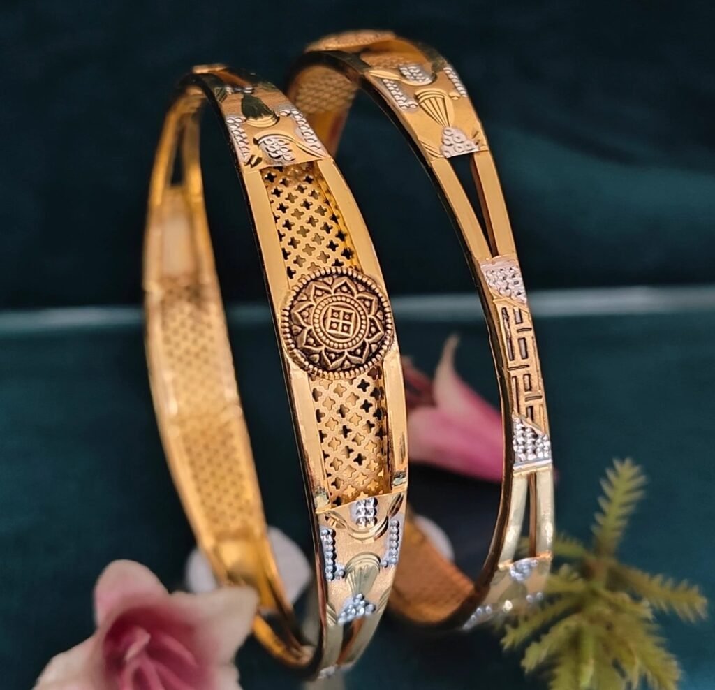 916 Gold Hallmarked Vakiya Kadli VK-008