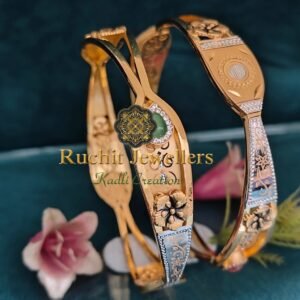 916 Gold Indian Design Vakiya Kadli VK-014