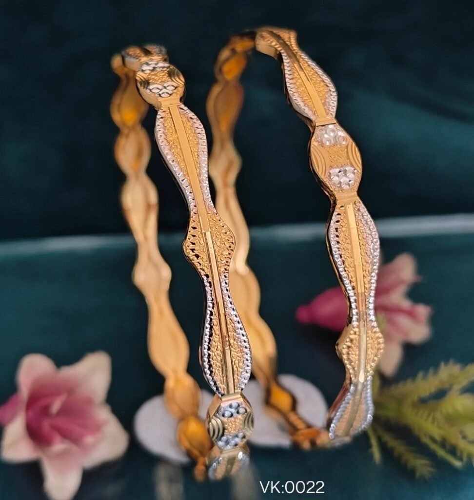 916 Gold Simple Vakiya Kadli VK-022