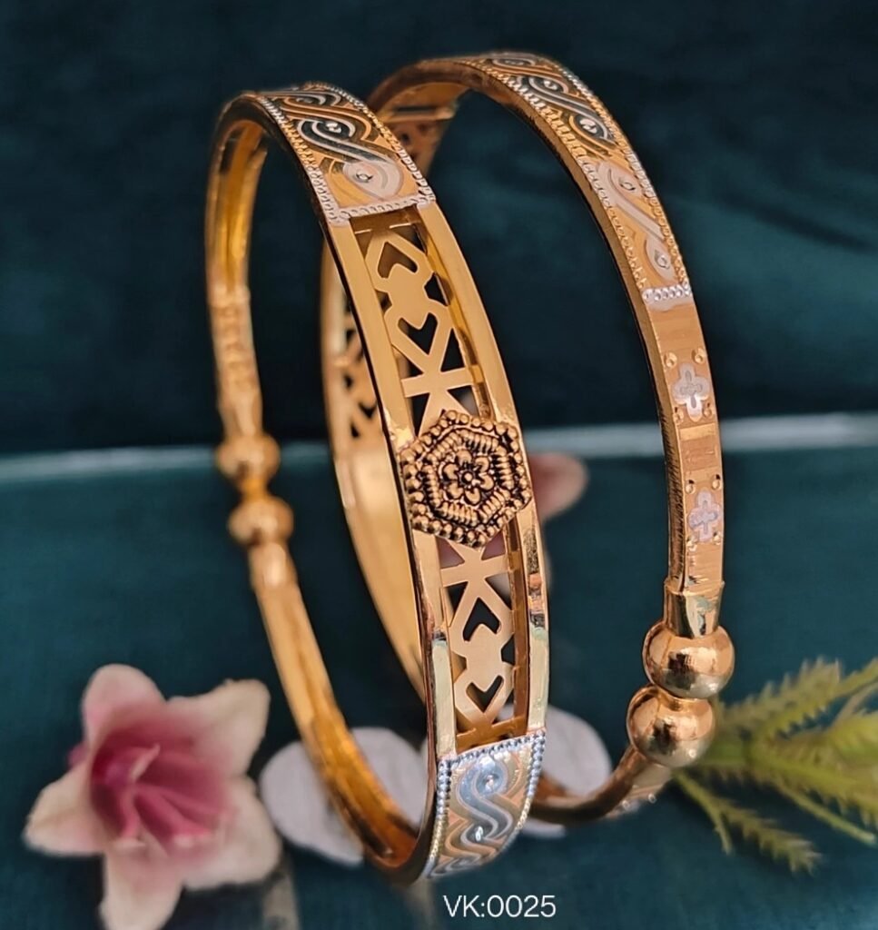 916 Gold Fancy Vakiya Kadli VK-025