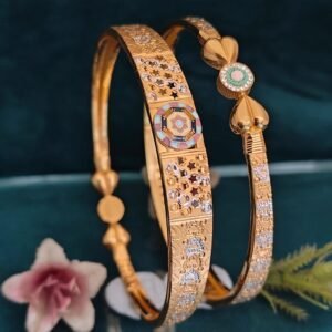 916 Gold Hallmarked Vakiya Kadli VK-027