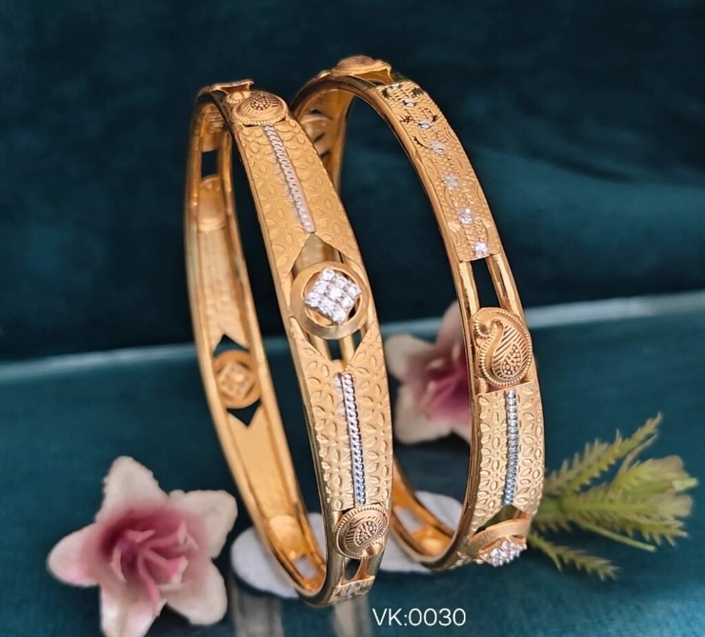 916 Gold Delicate Vakiya Kadli VK-030