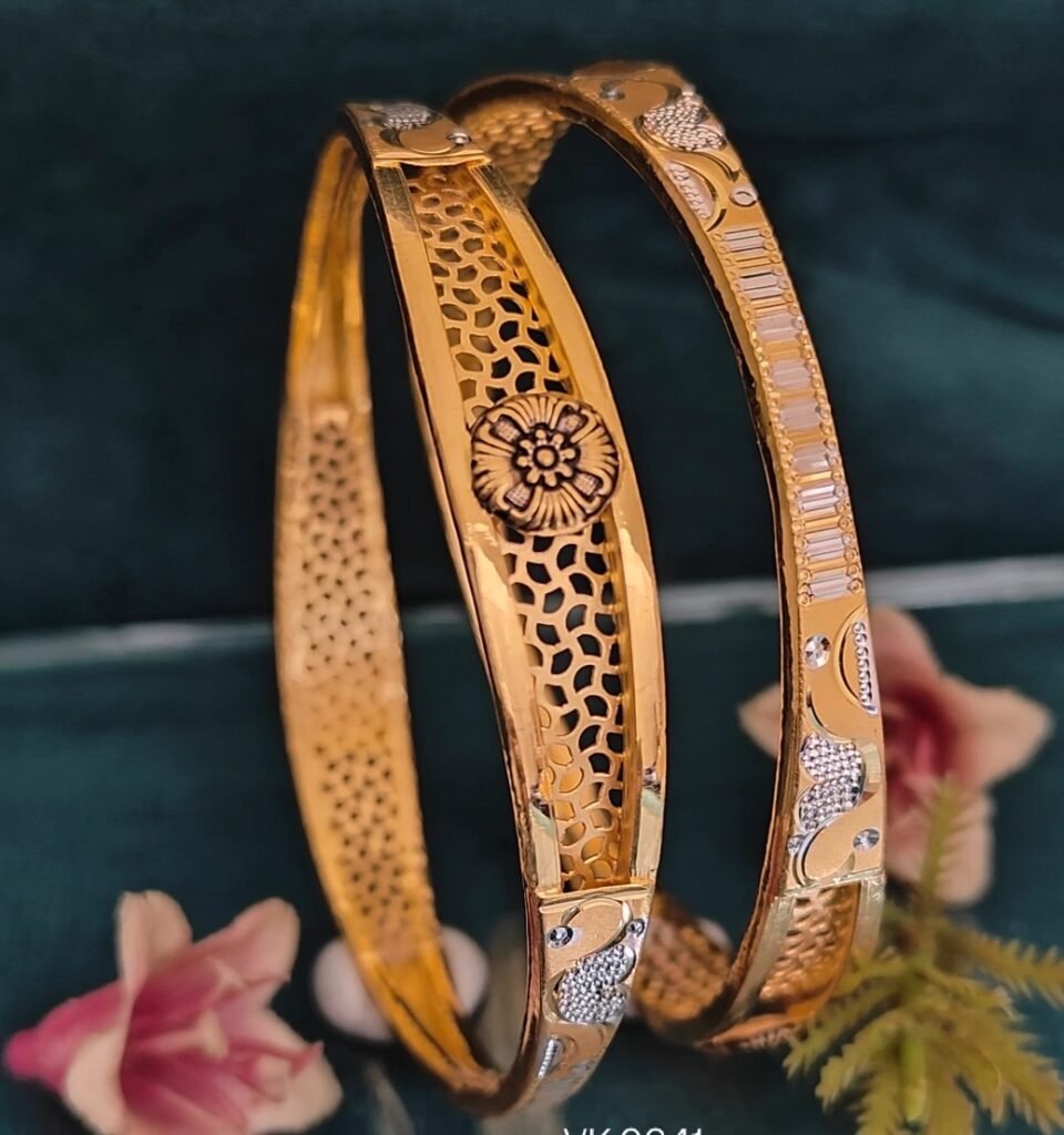 916 Gold Simple Vakiya Kadli VK-041
