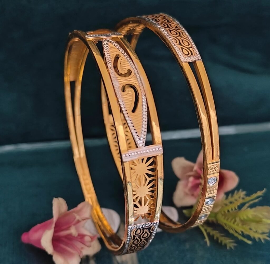 916 Gold Designer Vakiya Kadli VK-045