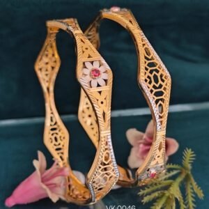 916 Gold Hallmarked Vakiya Kadli VK-046