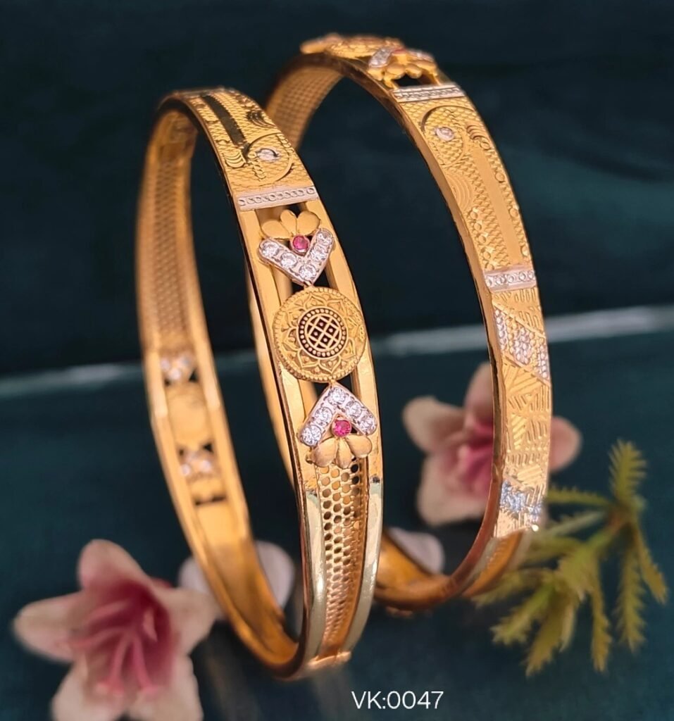 916 Gold Modern Vakiya Kadli VK-047