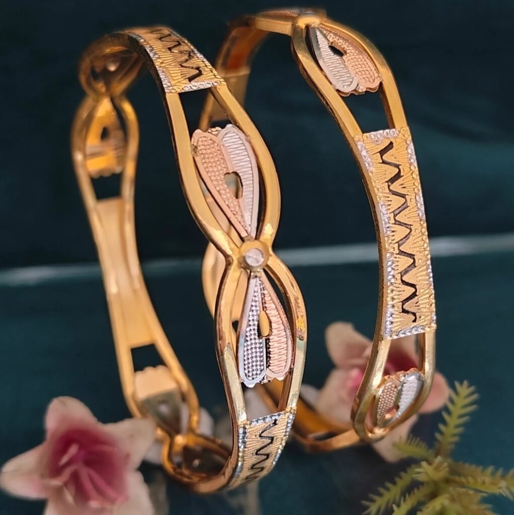 916 Gold Simple Vakiya Kadli VK-060