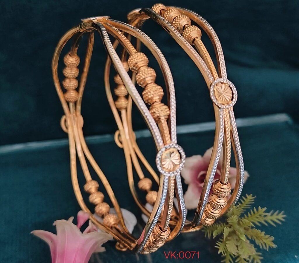916 Gold Indian Design Vakiya Kadli VK-071
