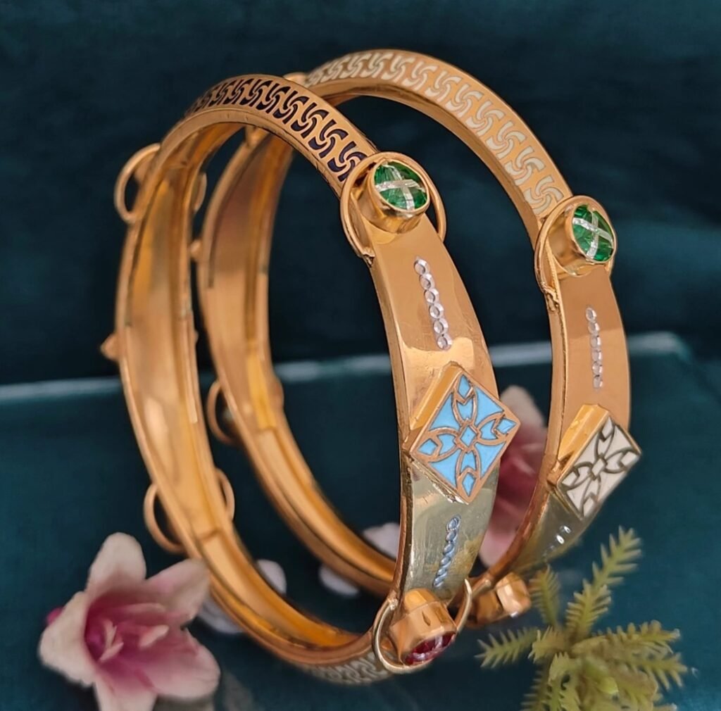 916 Gold Stylish Vakiya Kadli VK-073