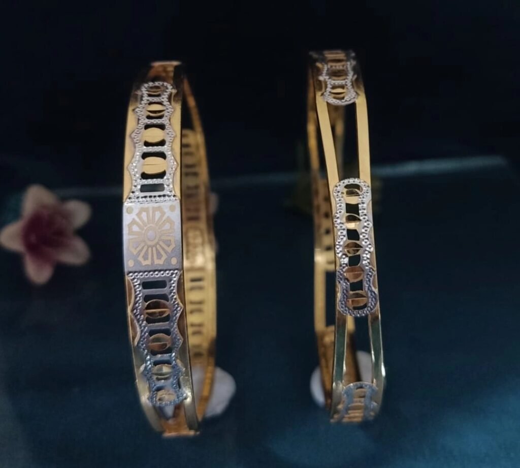 916 Gold Daily Wear Vakiya Kadli VK-092