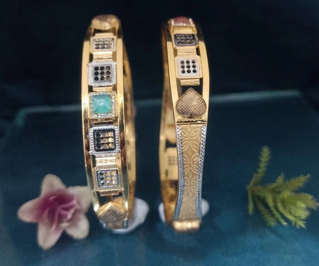 916 Gold Designer Vakiya Kadli VK-095