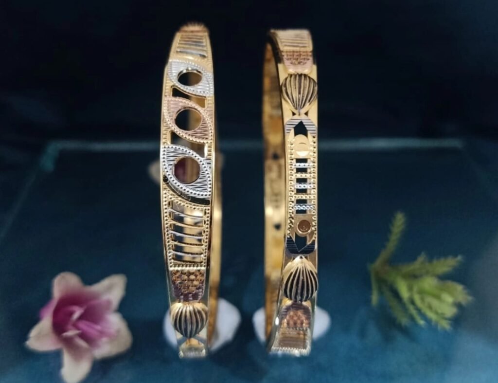 916 Gold Hallmarked Vakiya Kadli VK-096