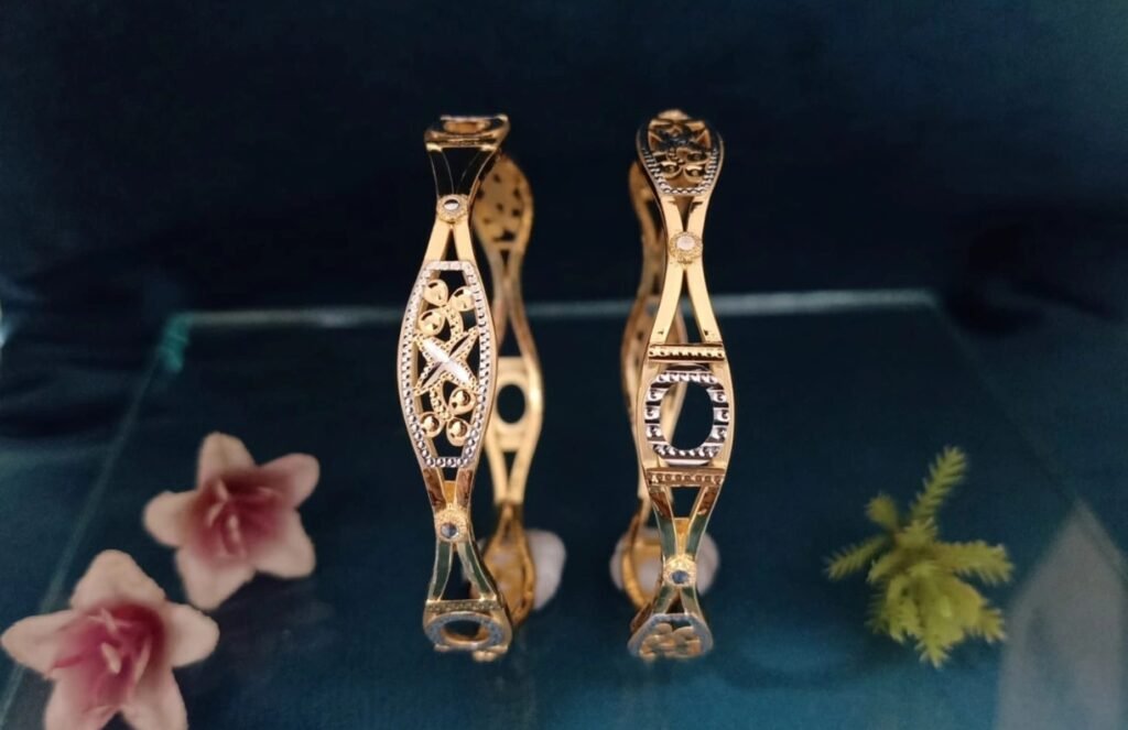 916 Gold Indian Design Vakiya Kadli VK-108