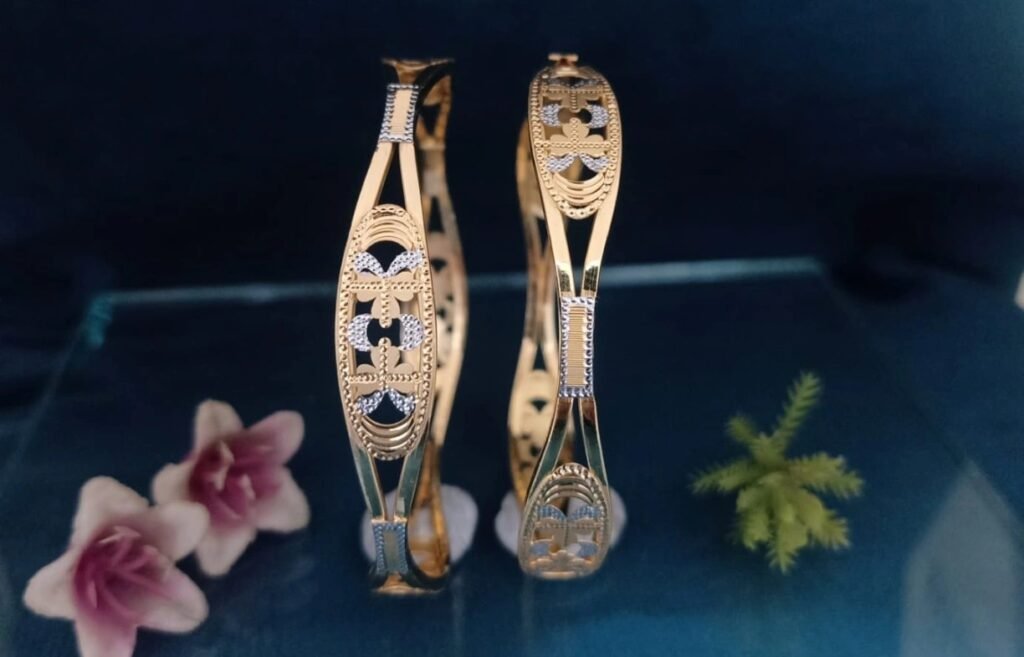 916 Gold Simple Vakiya Kadli VK-116