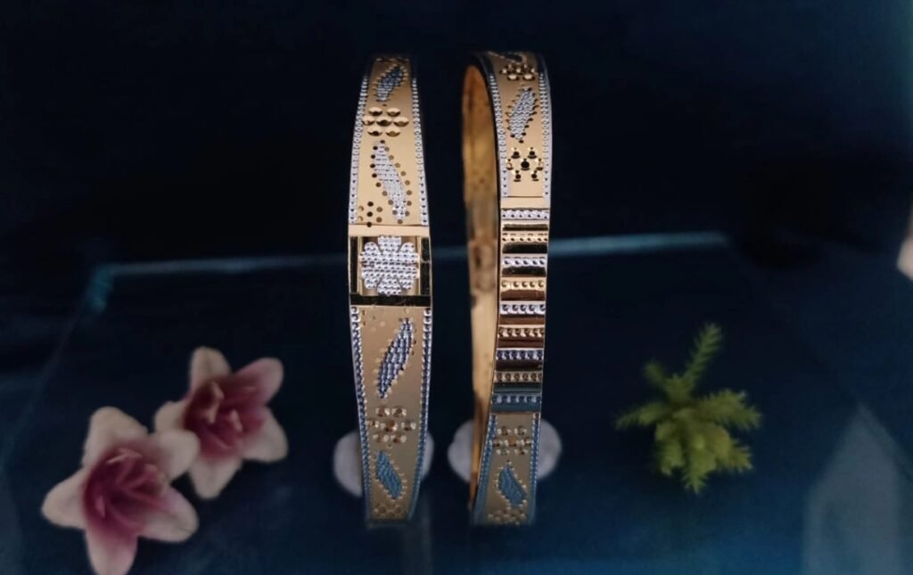 916 Gold Daily Wear Vakiya Kadli VK-117