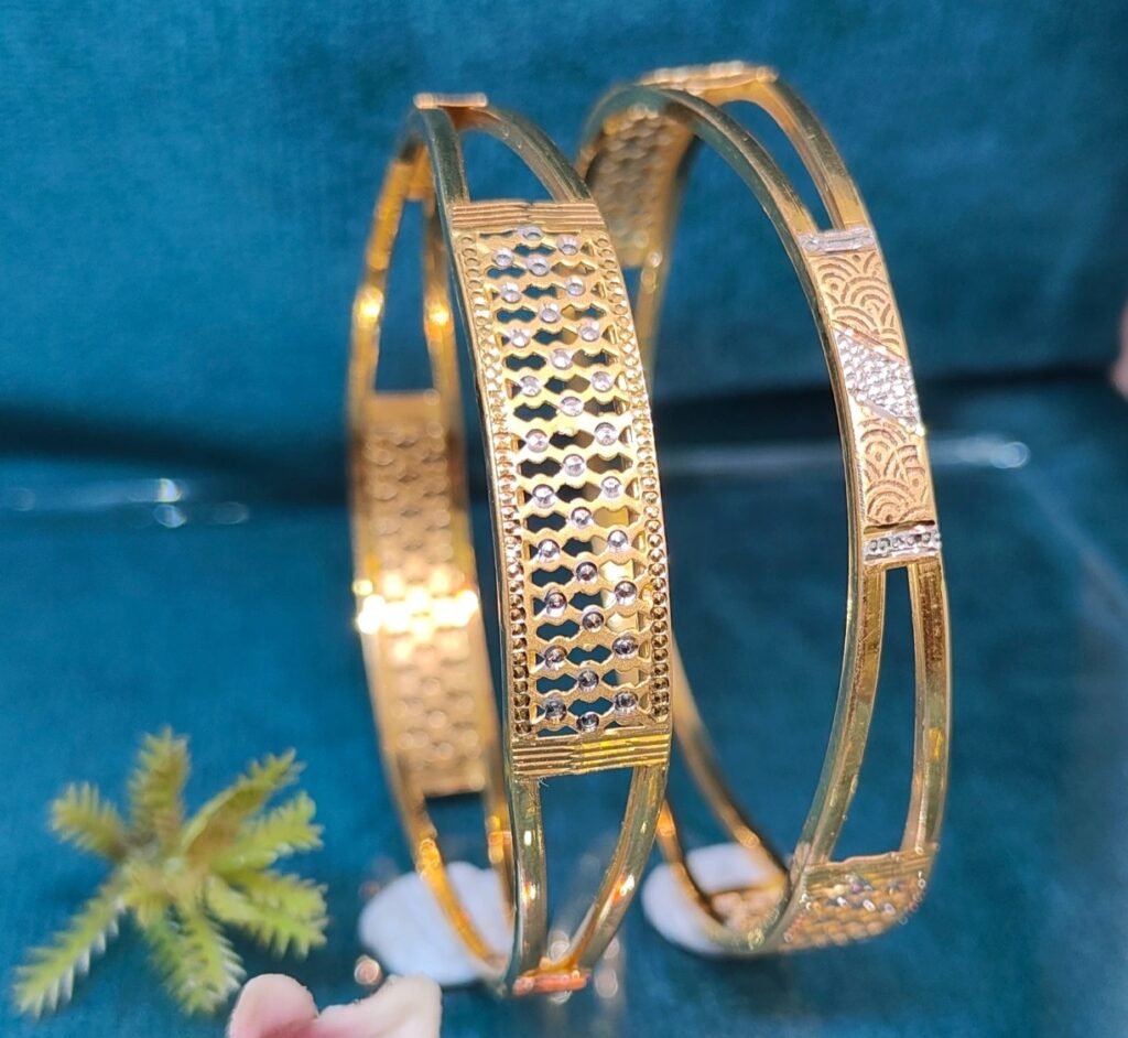 916 Gold Designer Vakiya Kadli VK-141