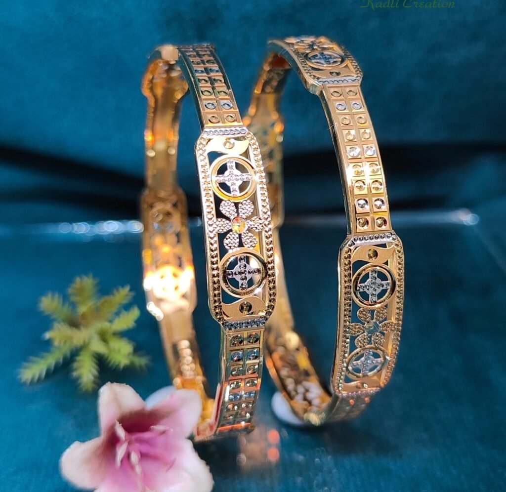 916 Gold Stunning Vakiya Kadli VK-187